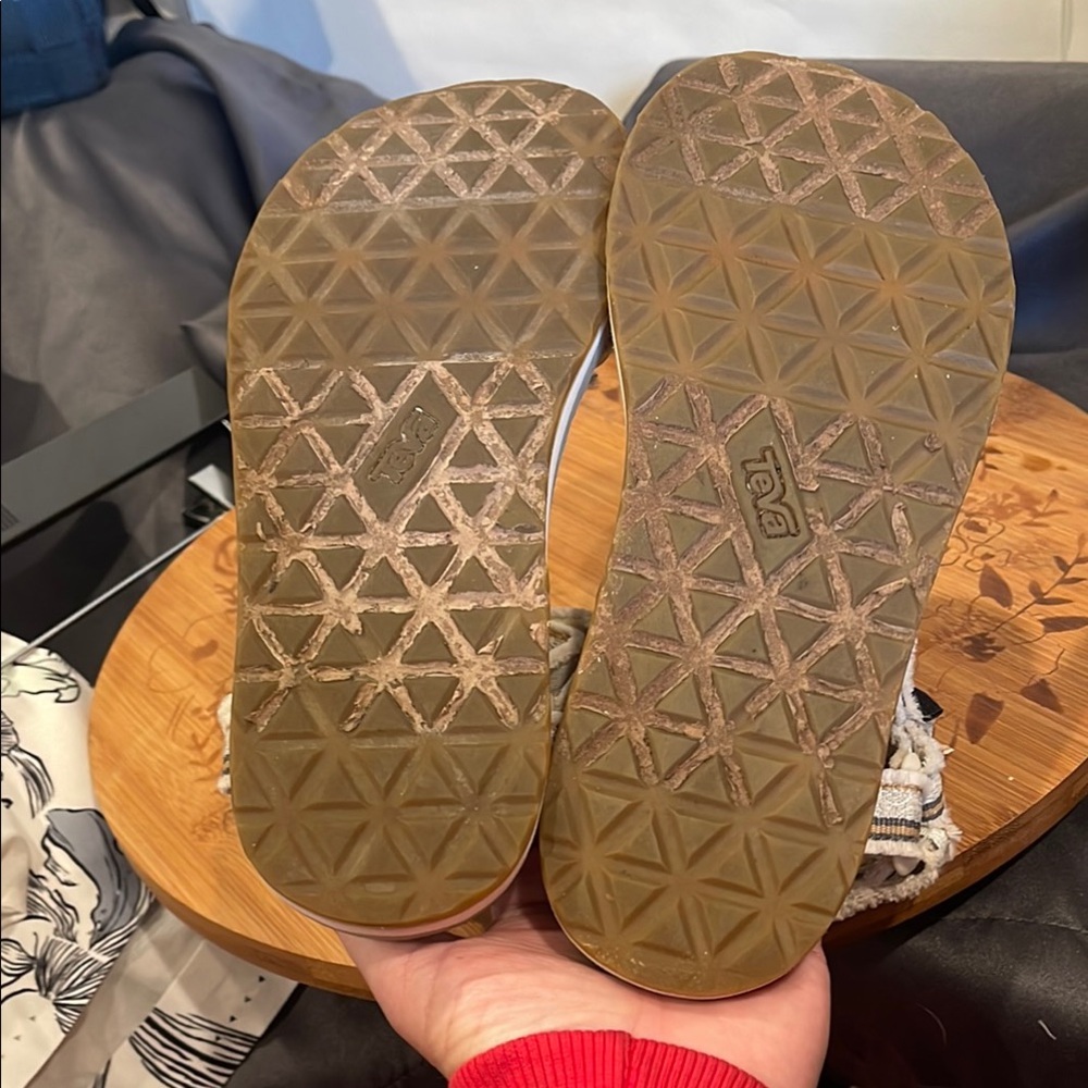 Teva Tan Original Universal Birch Sandals Adjustable Straps size 9 - Picture 9 of 10